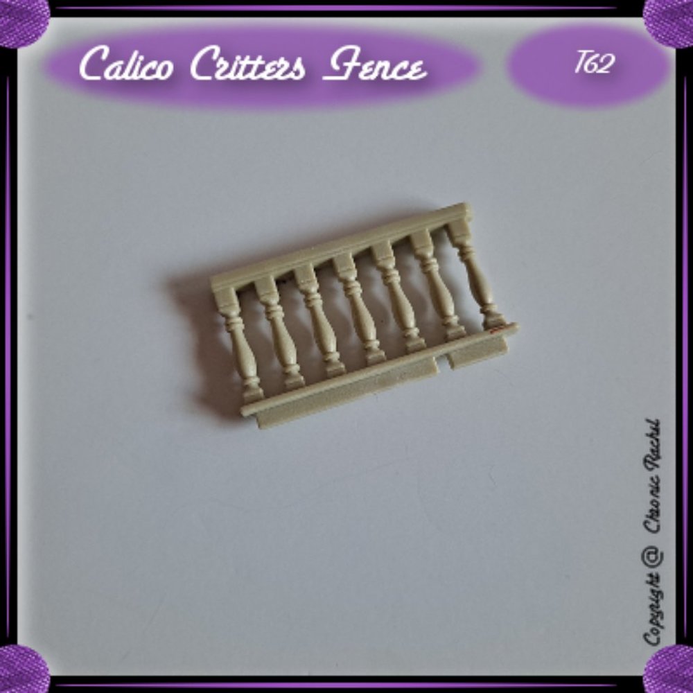 Luxury Townhome Single White Balcony Fence Replacement Piece